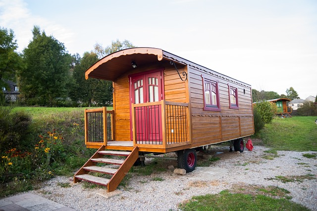dřevěný karavan¨